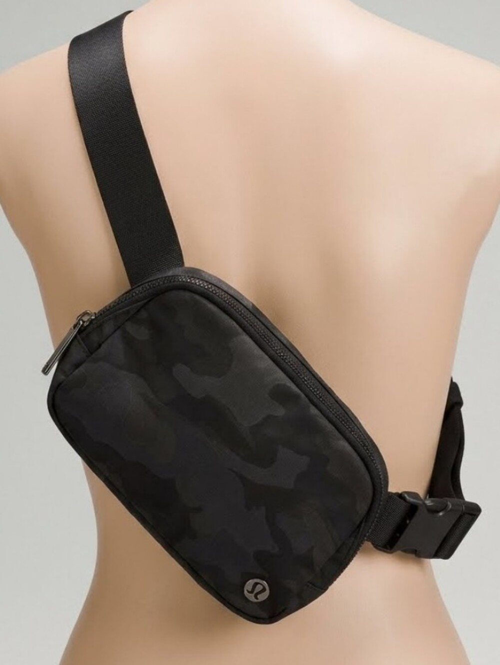 Lululemon Everyday Belt Bag  Black Camouflage  Sling Bag Athletic Fannypack